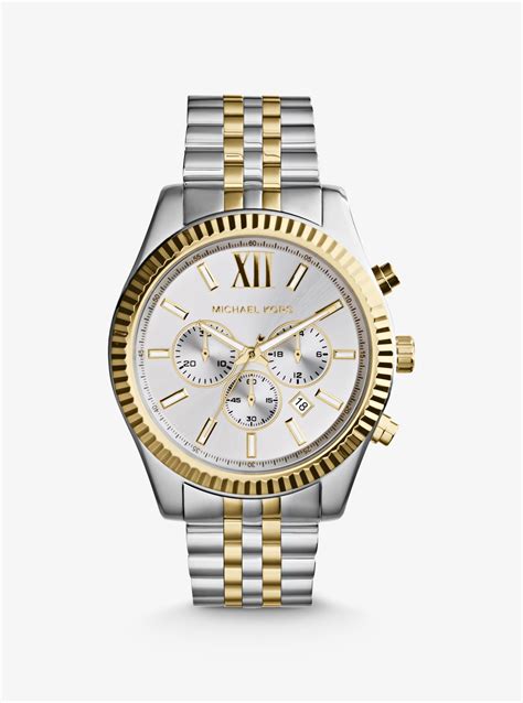 michael kors uhr gold und silber|michael kors watches.